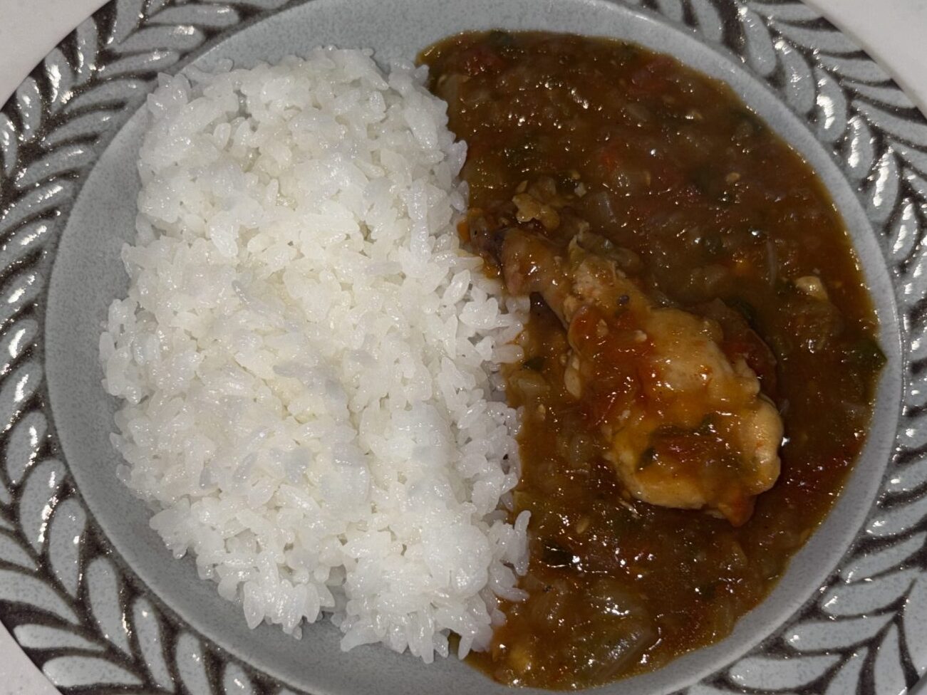 ホットクックで調理したカレーライス（完成）